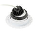 Miniature White Downlight, Gimbal Trimless Recessed