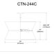 Caterine 4 Light 24 inch Matte Black Chandelier Ceiling Light