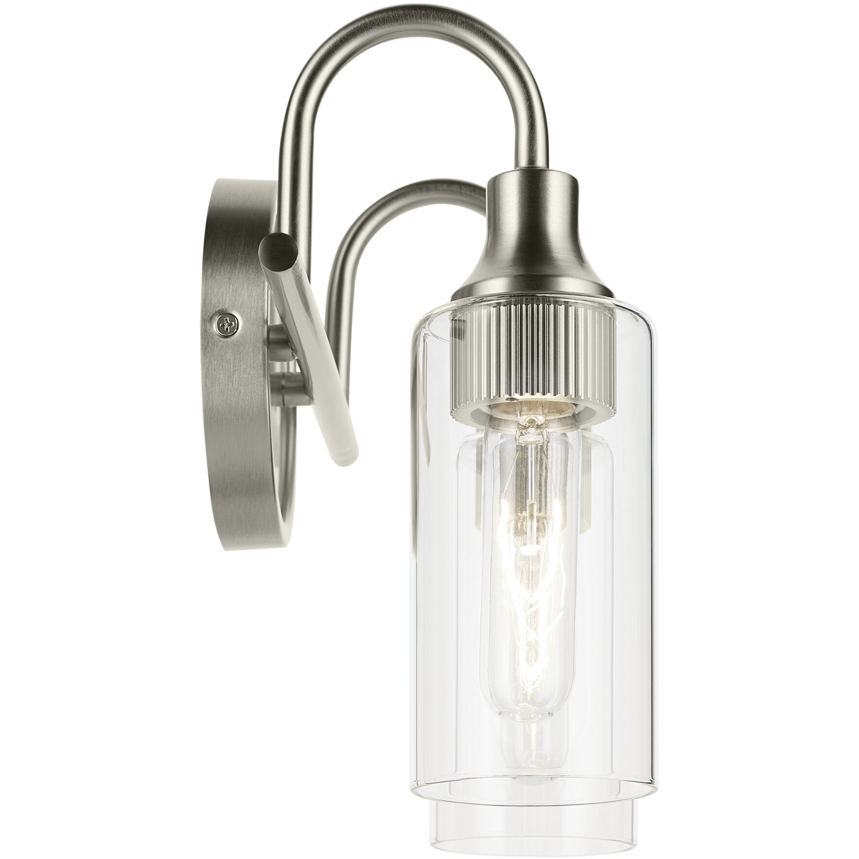 Kavi 2 Light 12.5 inch Brushed Nickel Vanity Light Wall Light