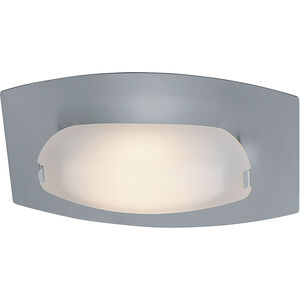 Nido 1 Light 10 inch Matte Chrome Wall Sconce Wall Light in Incandescent