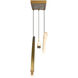 Saber 50 inch Brass Chandelier Ceiling Light