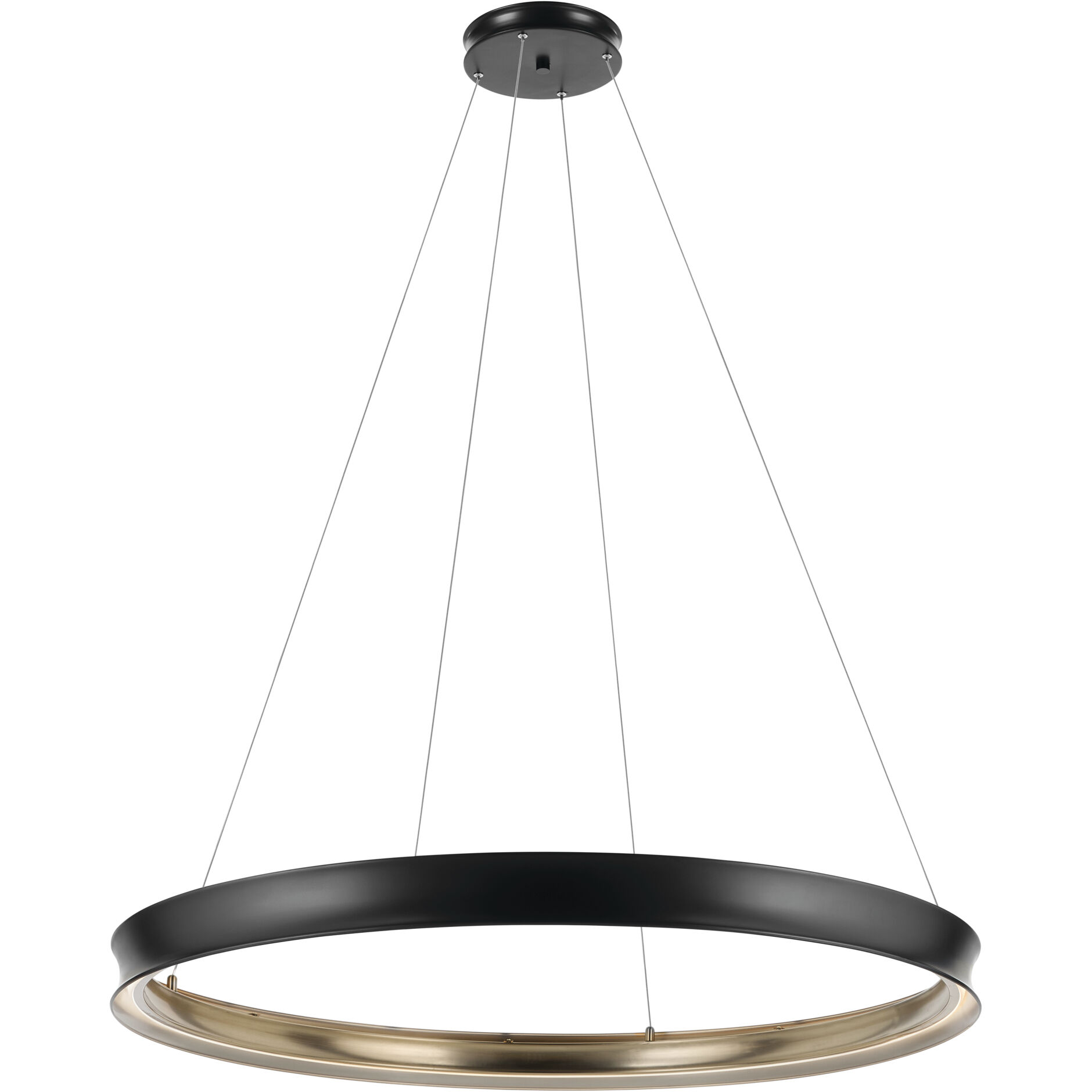 Larousse LED Black Chandelier Ceiling Light
