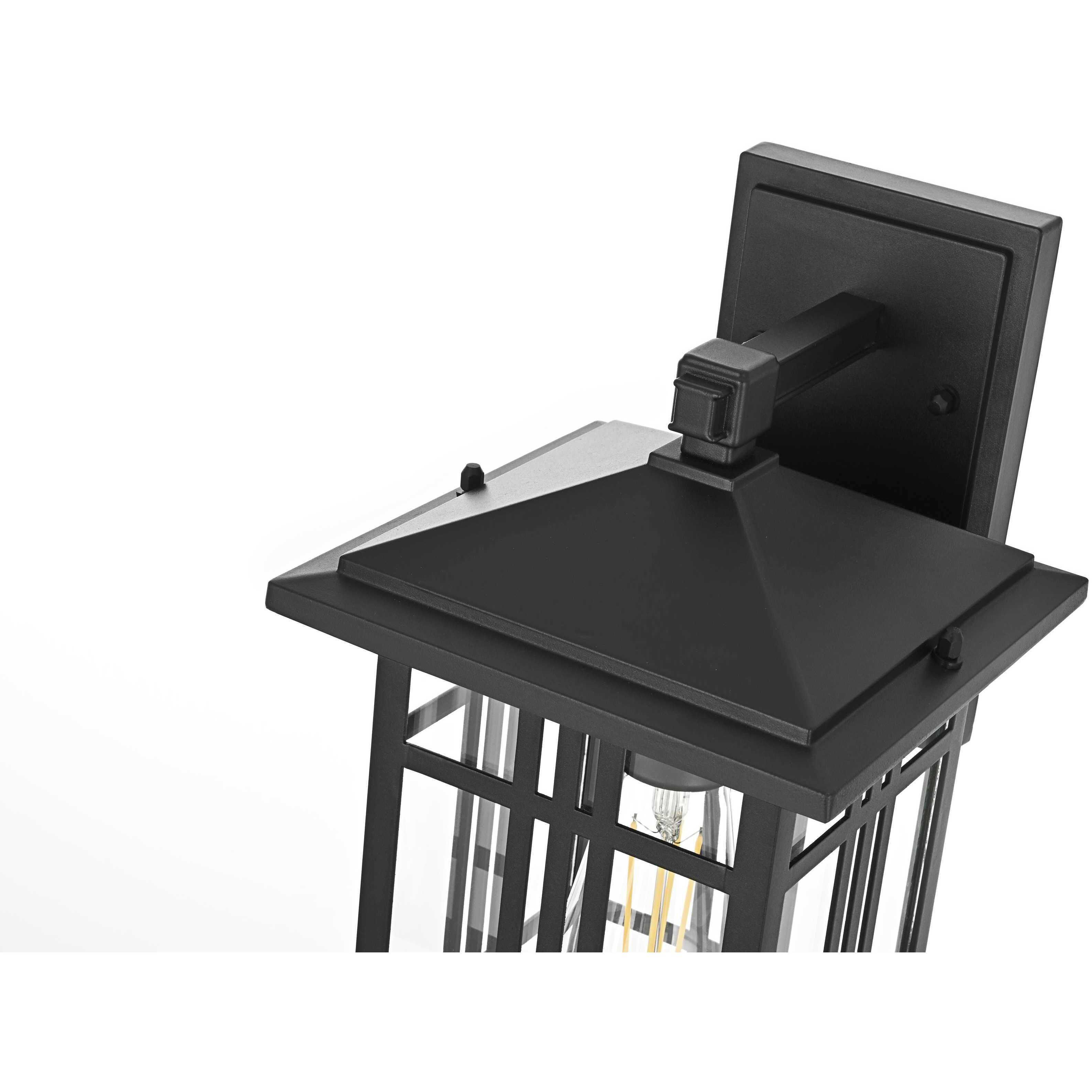 Harley 1 Light 13 inch Black Outdoor Wall Sconce