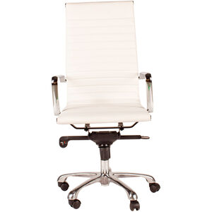 Studio White Swivel Office Chair