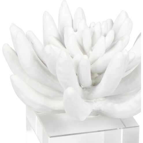 Succulent White Objet, Sculpture 2