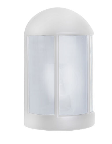 3152 Series 1 Light 9 inch White Outdoor Sconce, Costaluz