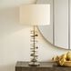 Akoa 30.5 inch 150 watt Antique Brass Table Lamp Portable Light
