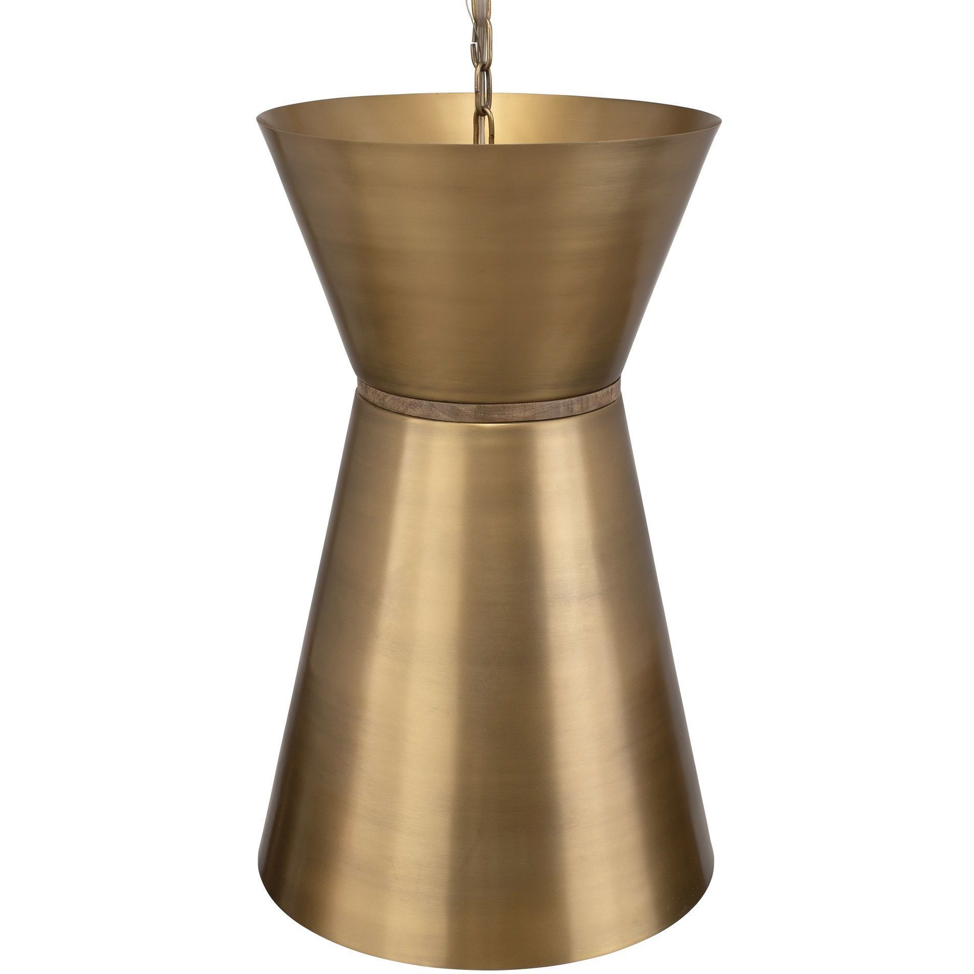 Crocker 1 Light 14.5 inch Antique Brass and Natural Woven Mini Pendant Ceiling Light