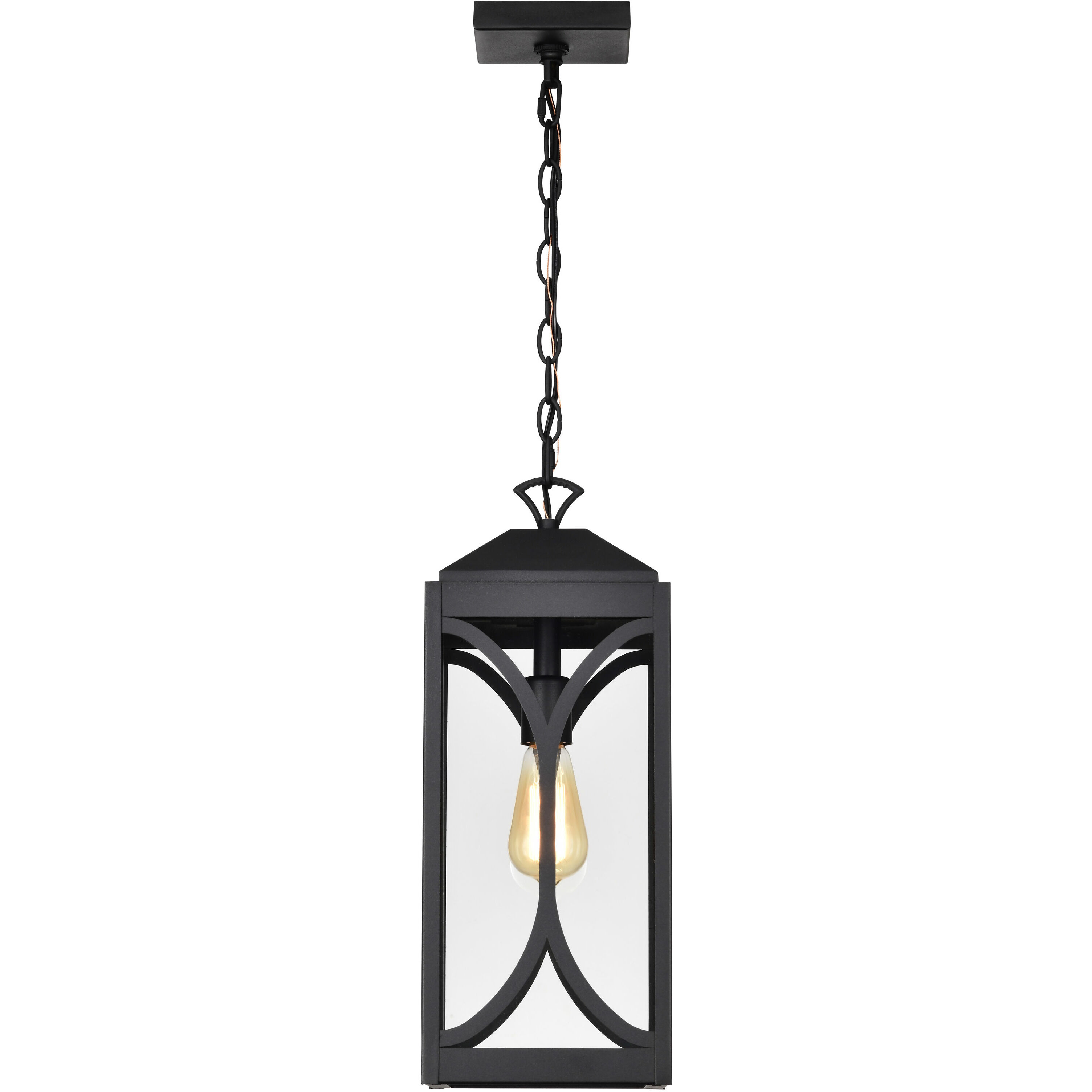 Oaklyn 1 Light 7.5 inch Matte Black Outdoor Hanging Light