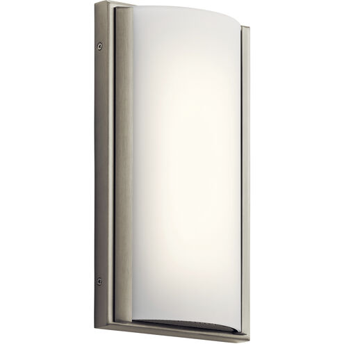 Bretto LED 7 inch Brushed Nickel ADA Wall Sconce Wall Light