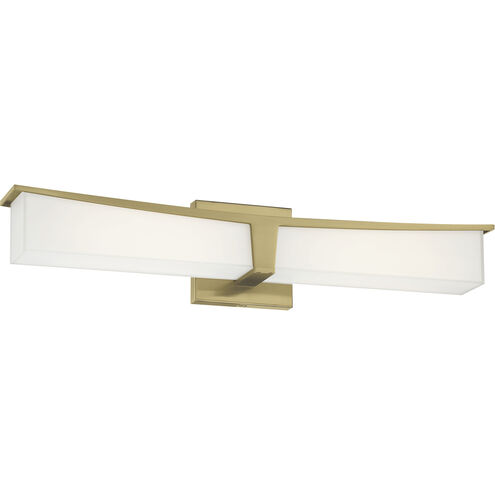 Plane LED 24 inch Honey Gold Bath Light Wall Light