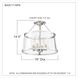 Barlow 4 Light 16 inch Polished Nickel Semi-Flush Mount Ceiling Light