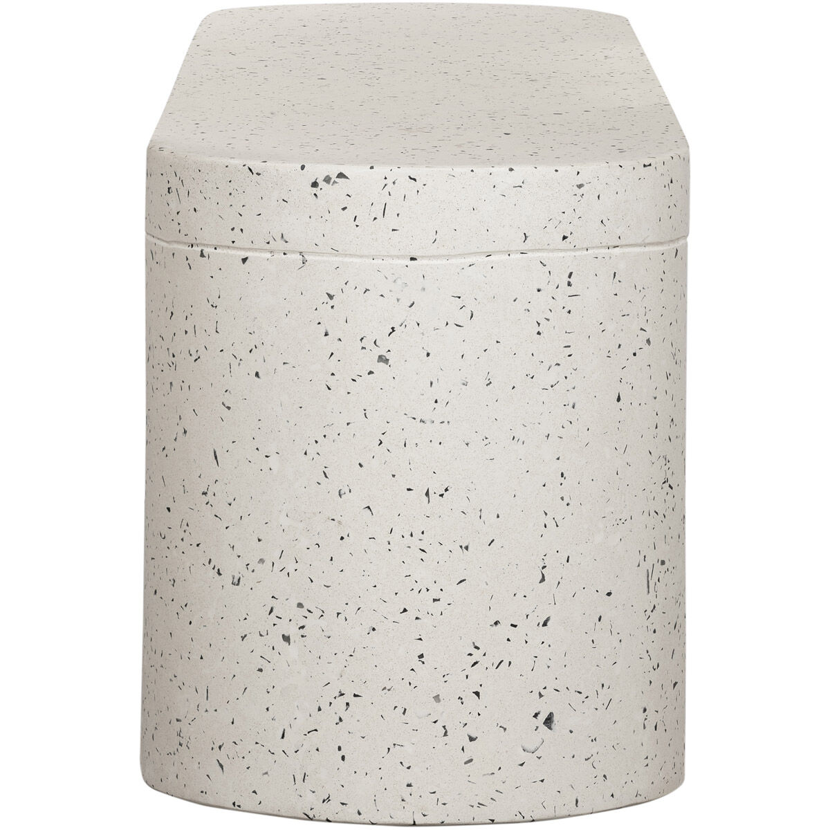 Lyon Grey Outdoor Bench