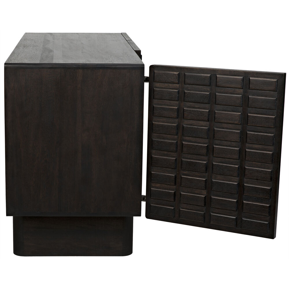 Vega 60 X 22 inch Ebony Walnut Sideboard