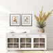 Florals Collection Orange Framed Art