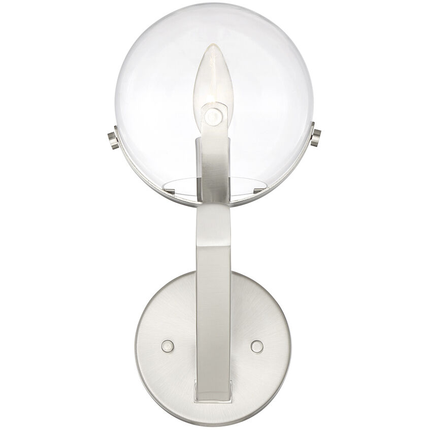 Spyglass 1 Light 6.35 inch Satin Platinum Wall Sconce Wall Light