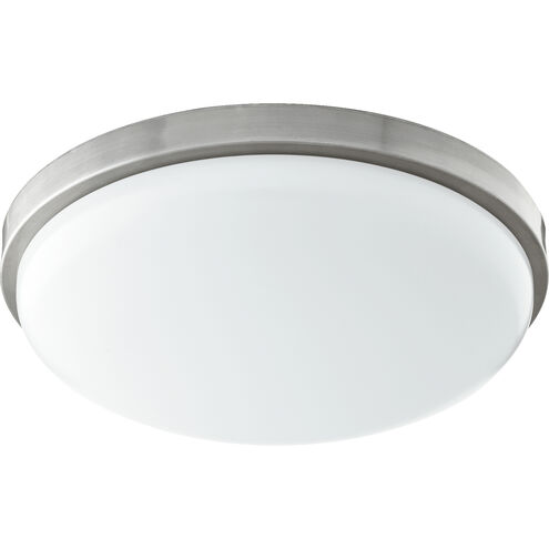 Fort Worth LED 15 inch Satin Nickel Flush Mount Ceiling Light