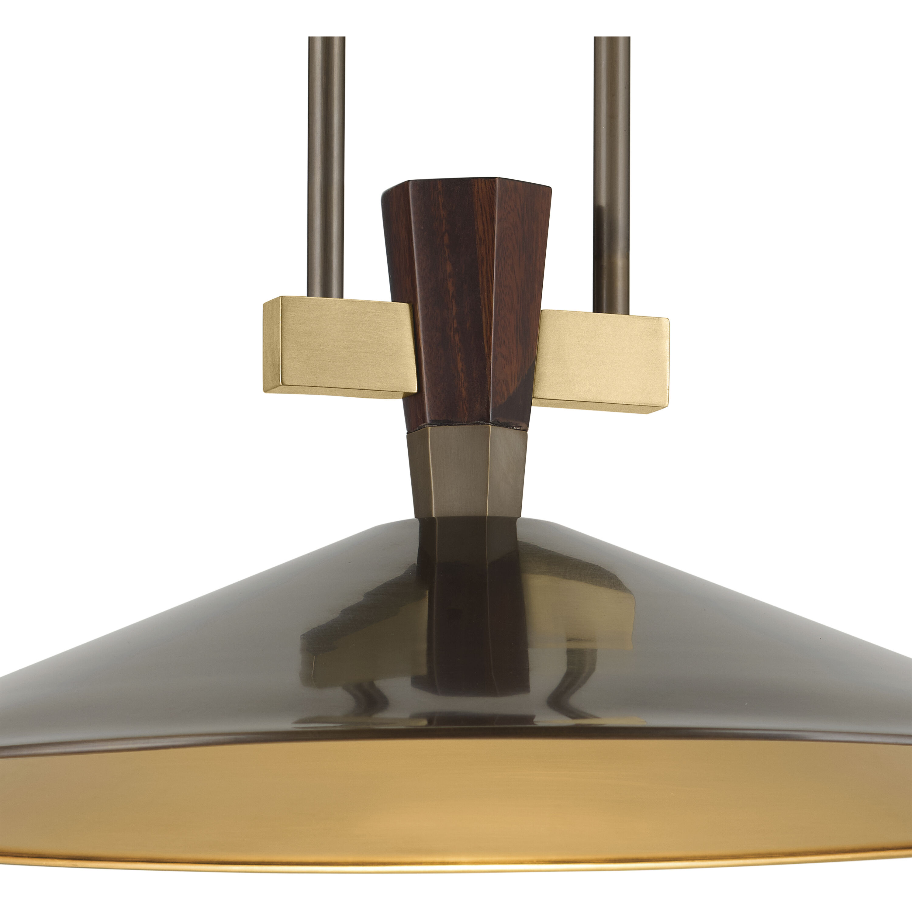 Tenon LED Lacquered Bronze Pendant Ceiling Light