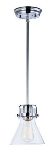 Seafarer 1 Light 6 inch Polished Chrome Mini Pendant Ceiling Light in Without Bulb