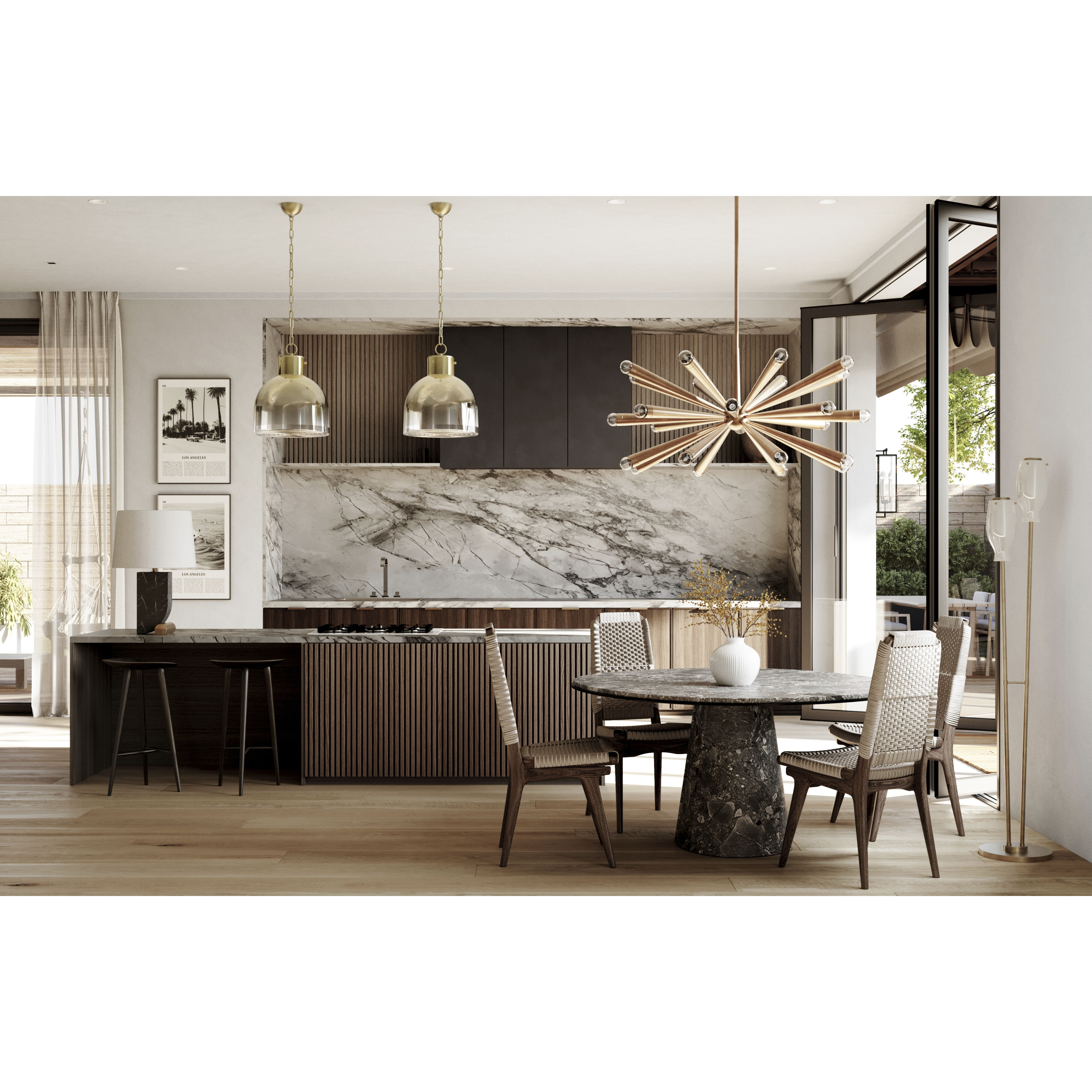 Keanu 24 Light 40.25 inch Patina Brass Chandelier Ceiling Light