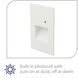Tyler 120 3.8 watt White Step and Wall Lighting in Amber, WAC Lighting
