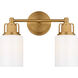 C&M by Chapman & Myers Ashford Bath Vanity Wall Light