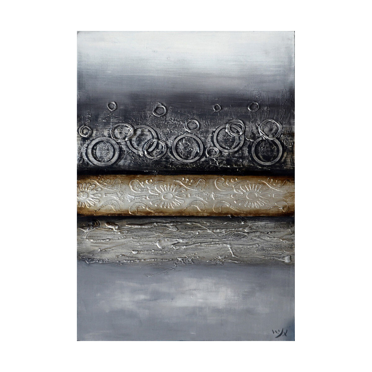 Scroll 2 30 inch Art Print, Rectangle