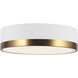 Alora Mood Brisbane 3 Light 16.00 inch Flush Mount