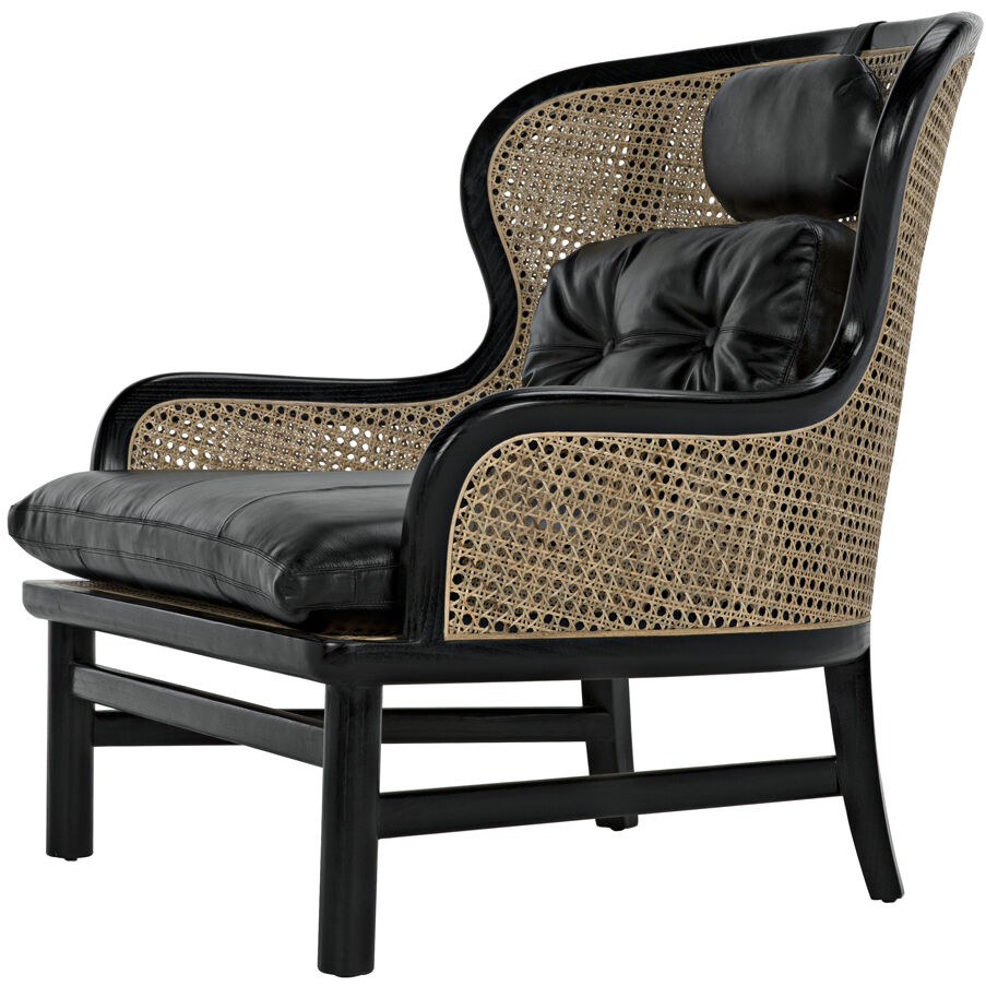 Marabu Charcoal Black Occasional Chair