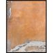 Autumn Rush Orange and Metallic and Gray Canvas