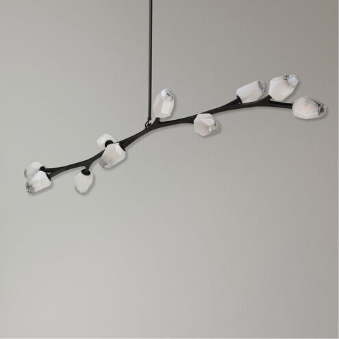 Blossom LED 17.25 inch Black Multi-Light Pendant Ceiling Light