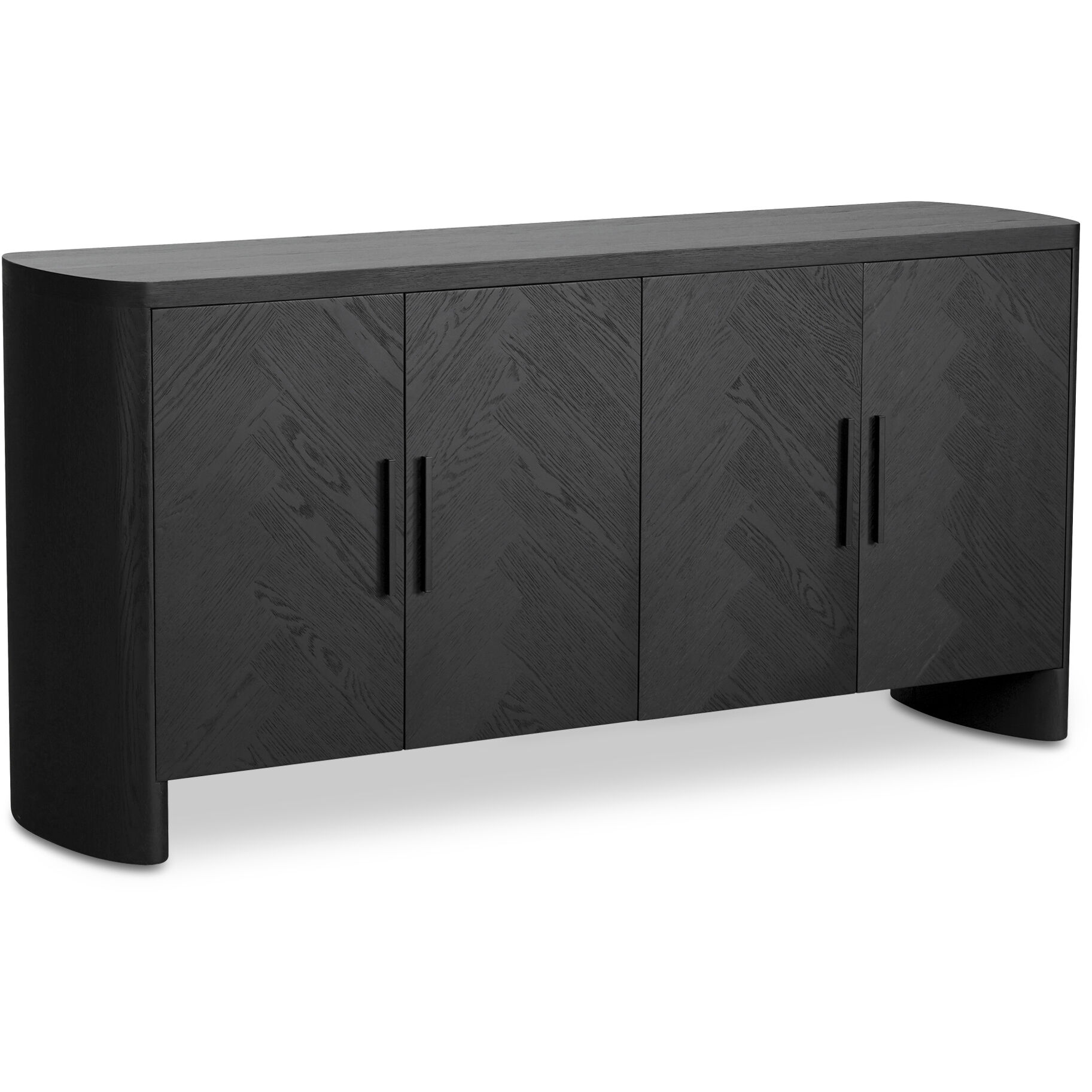 William 70.75 X 17.75 inch Black Sideboard