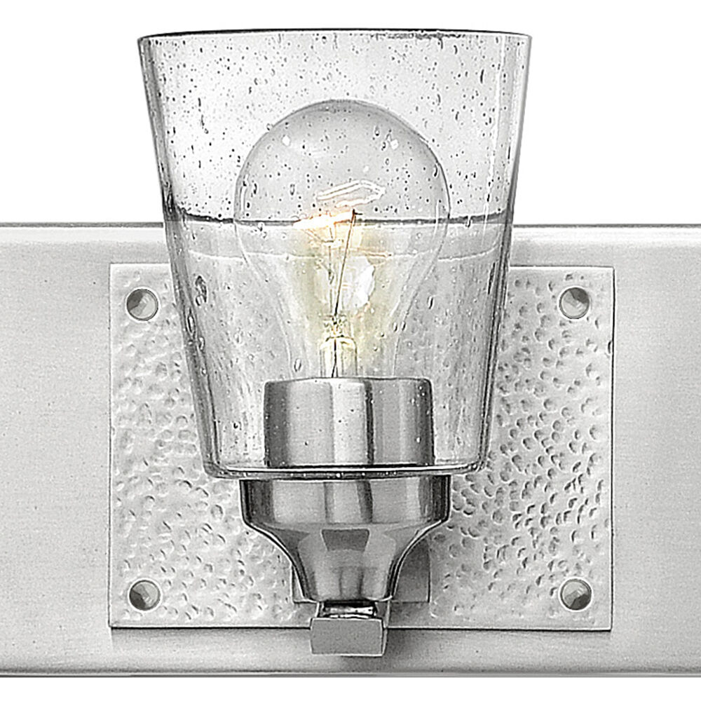 Jackson 4 Light 32.75 inch Brushed Nickel with Polished Antique Nickel Vanity Light Wall Light
