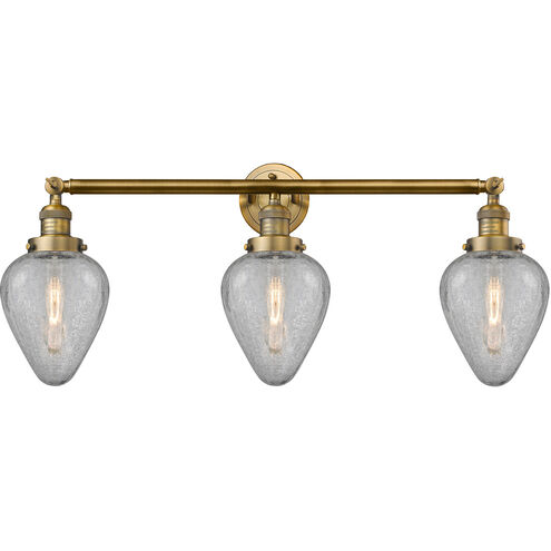 Franklin Restoration Geneseo LED 32 inch Brushed Brass Bath Vanity Light Wall Light, Franklin Restoration
