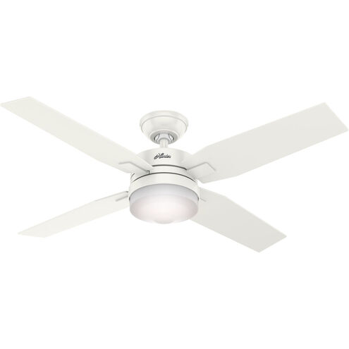 Mercado 50 inch Fresh White with Fresh White/Natural Wood Blades Ceiling Fan