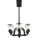 Lawrenceville 8 Light 21 inch Black Chandelier Ceiling Light