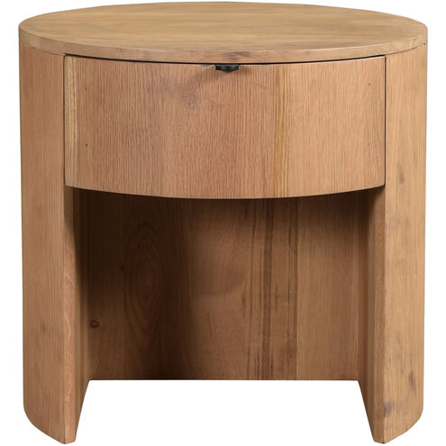 Theo 19 X 19 inch Wood - Natural Nightstand 