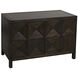 Quadrant 51.5 X 23 inch Ebony Walnut Sideboard, 2 Door