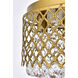 Tully 6 Light 18 inch Brass Pendant Ceiling Light