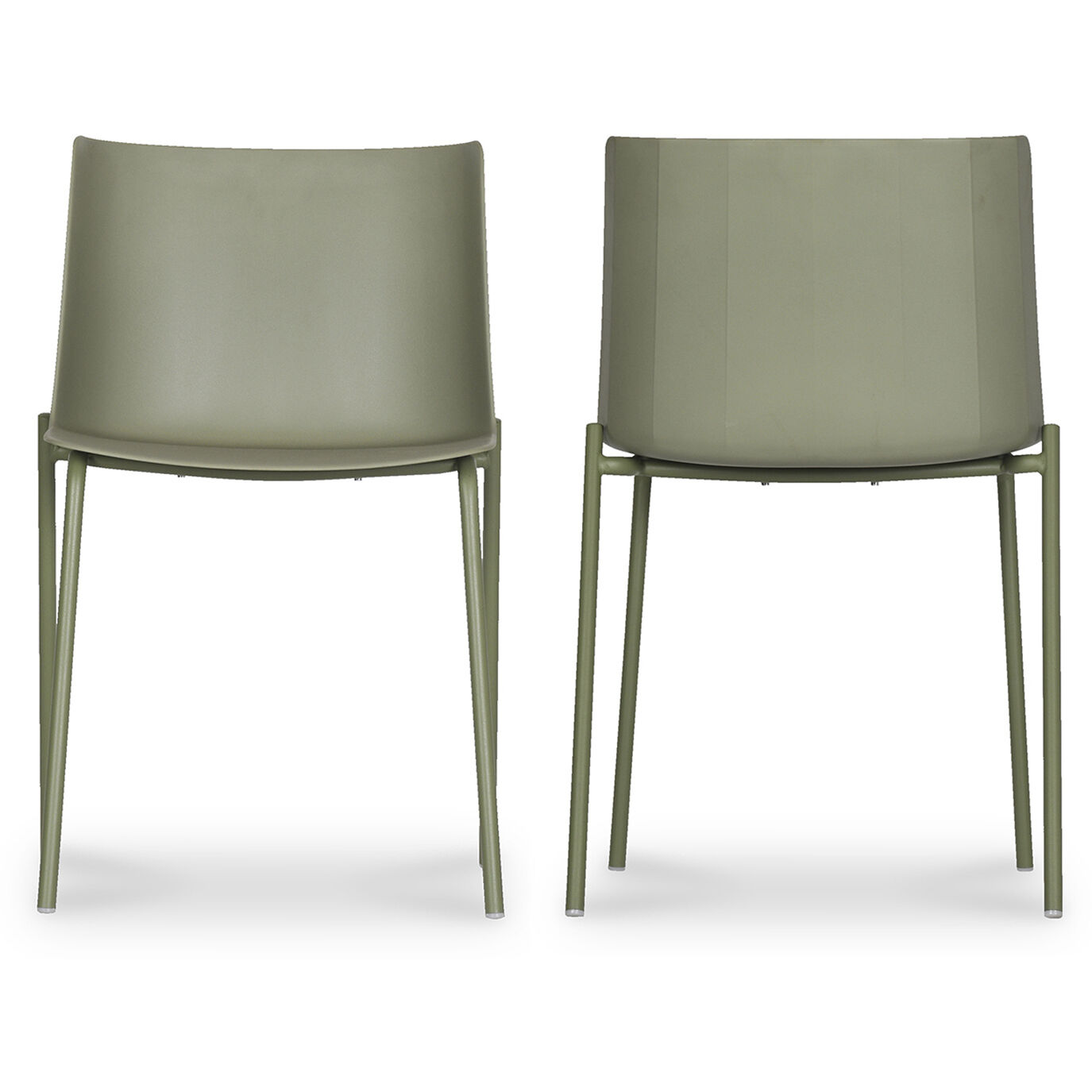 Silla Green Outdoor Dining Chair