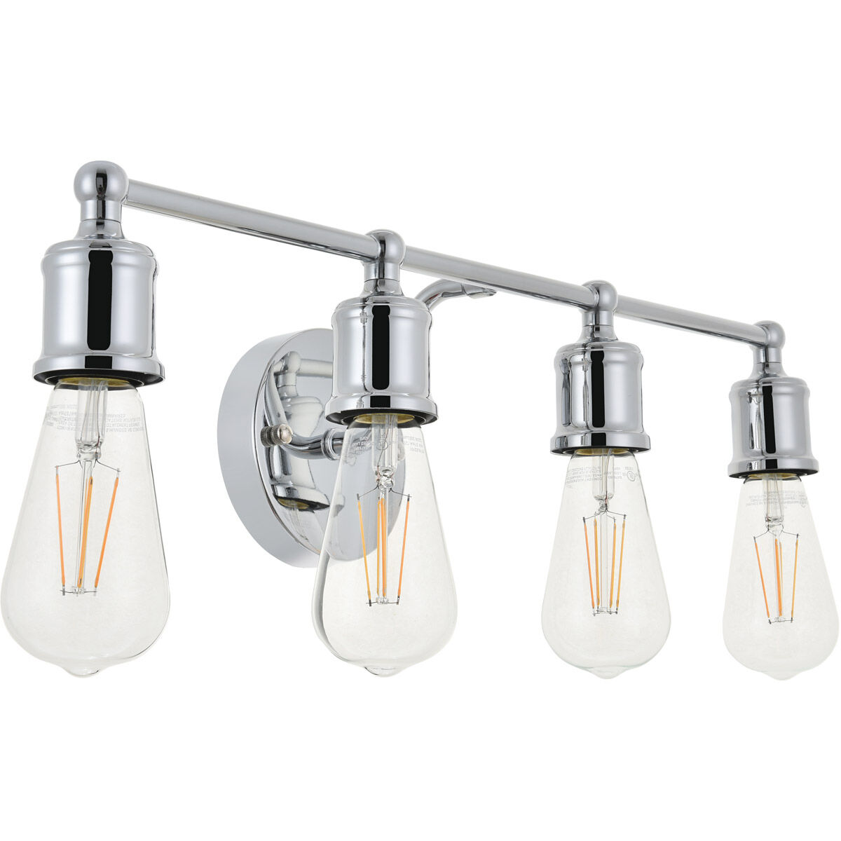 Serif 4 Light 22 inch Chrome Wall Sconce Wall Light