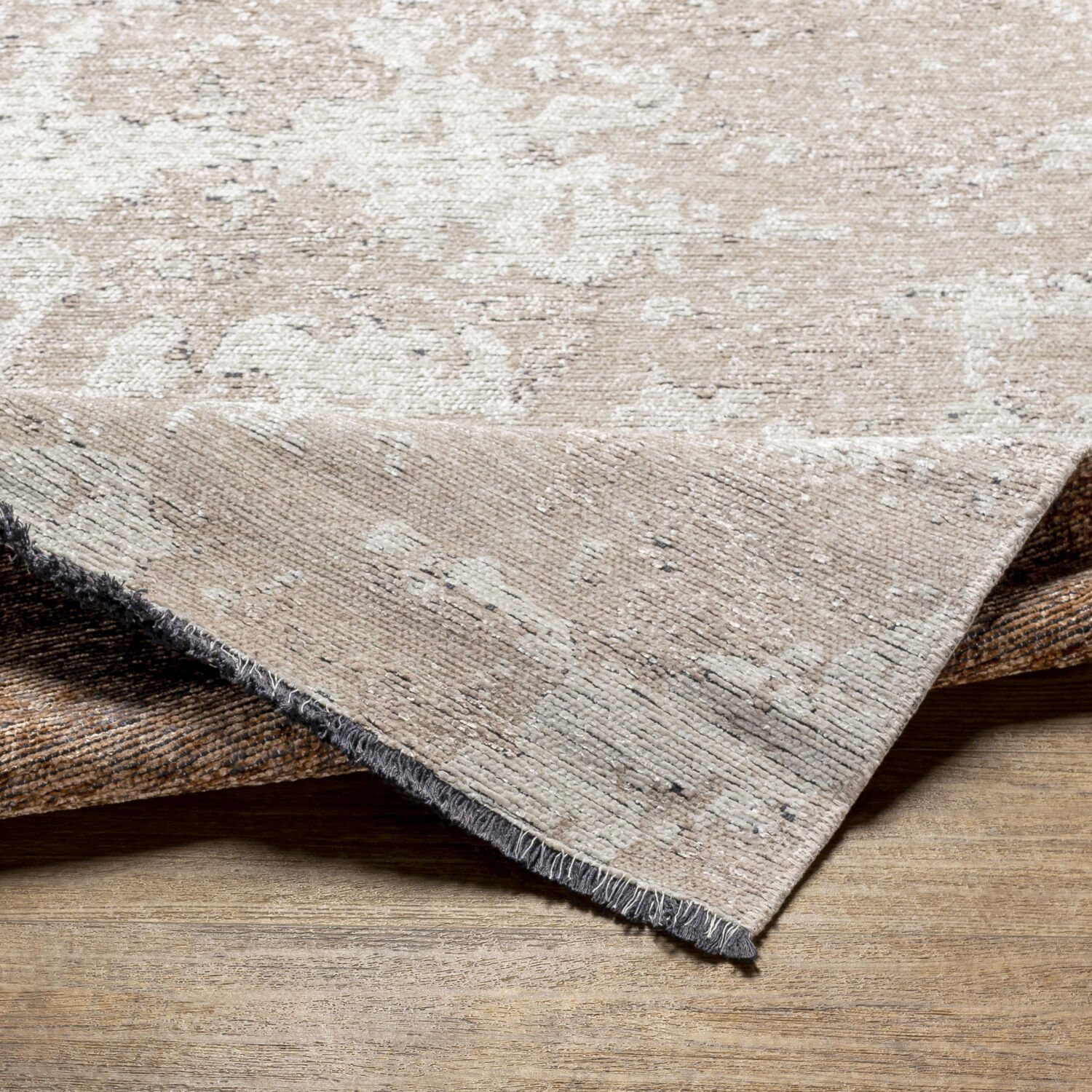 Toscana 108 X 75 inch Light Grey Rug, Rectangle