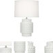 Small Dolly 21.38 inch 150 watt Lily Accent Lamp Portable Light in Fondine