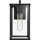 Alora Mood Brentwood 1 Light 12.38 inch Textured Black Outdoor Wall Light