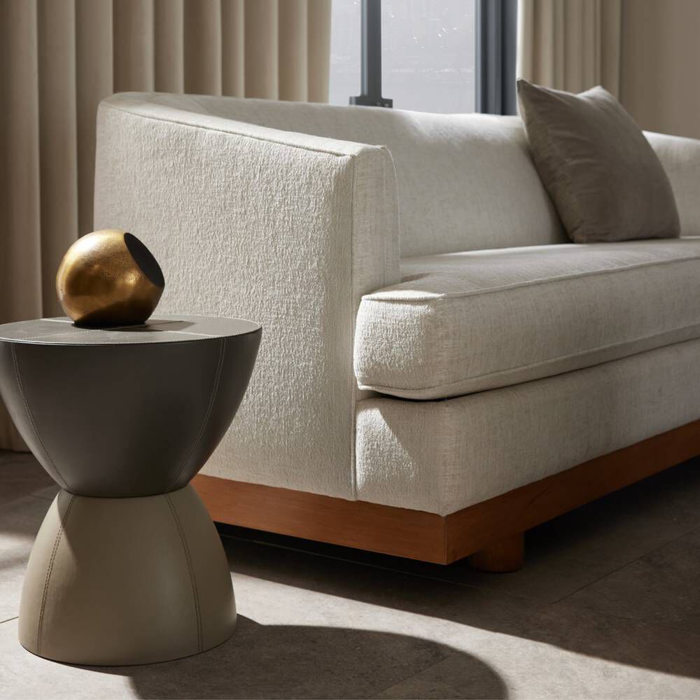 Yunjae 15.5 inch Dim Gray Accent Table