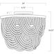 Lorelei 6 Light 24 inch White Flush Mount Ceiling Light