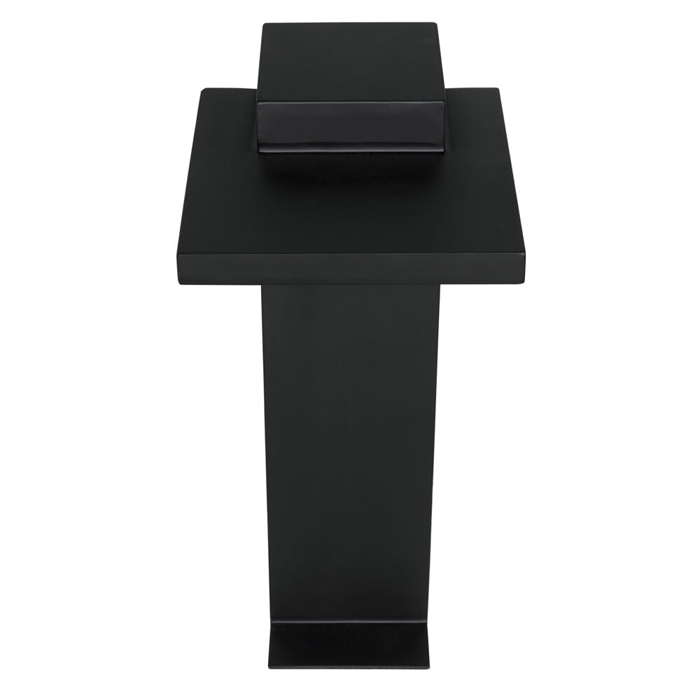 Brienne 24 X 13 inch Matte Black Side Table