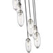 Arden 7 Light 18 inch Brushed Nickel Chandelier Ceiling Light