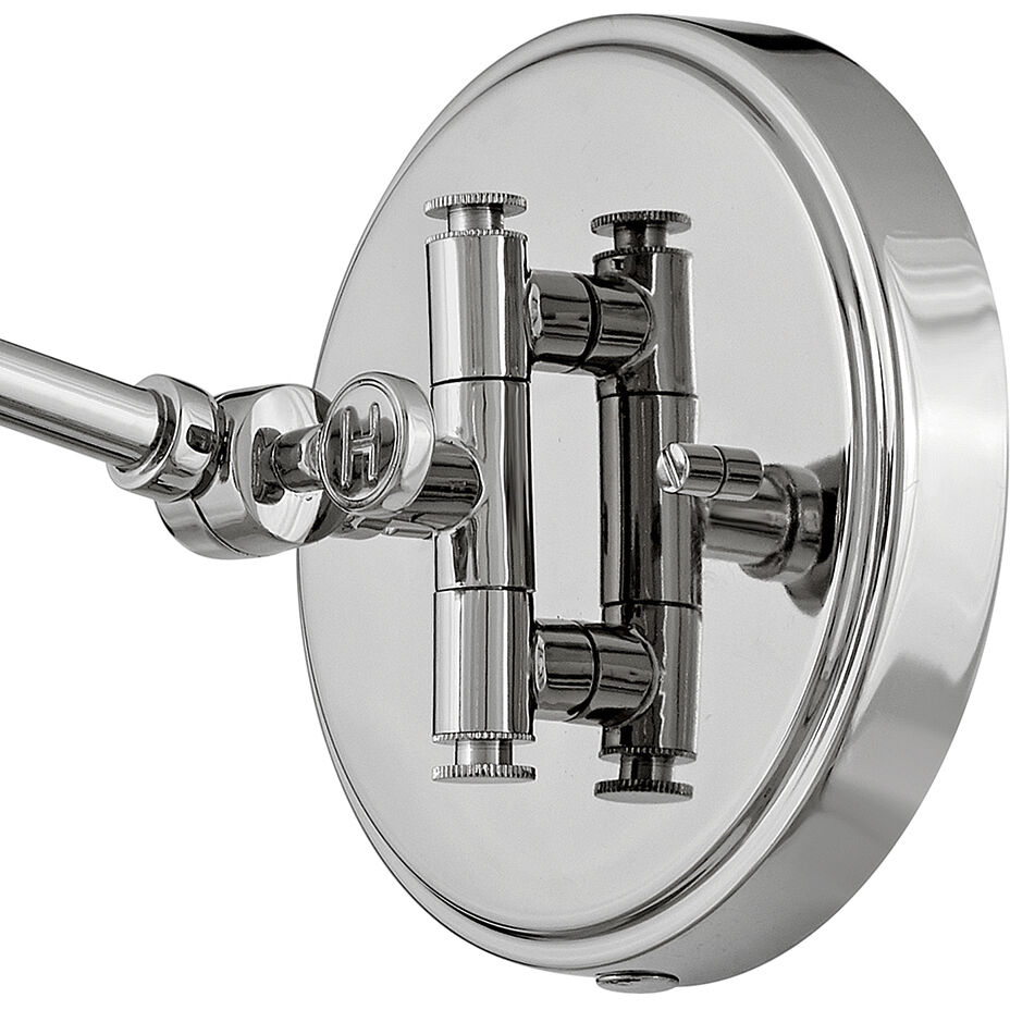 Arti 7.75 inch Polished Nickel Indoor Wall Sconce Wall Light