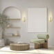 Dragonswatch Wall Light in Satin Gold